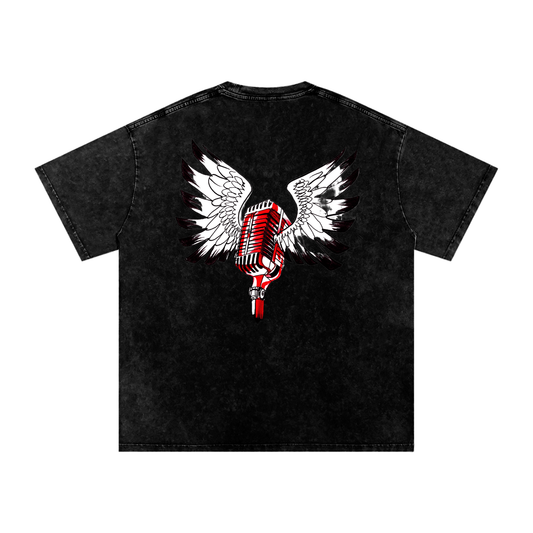 5 Finger Death Punch Acid Wash Oversize T-Shirt